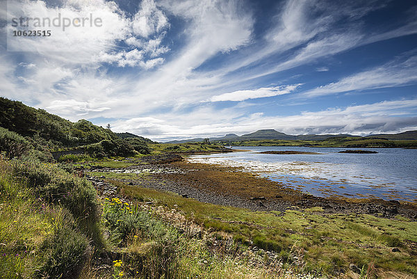 Vereinigtes Königreich  Schottland  Isle of Skye  Loch Dunvegan