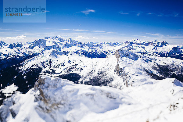 Italienische Alpen im Winter