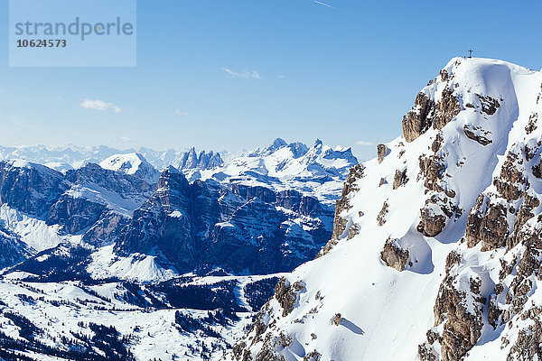 Italienische Alpen im Winter