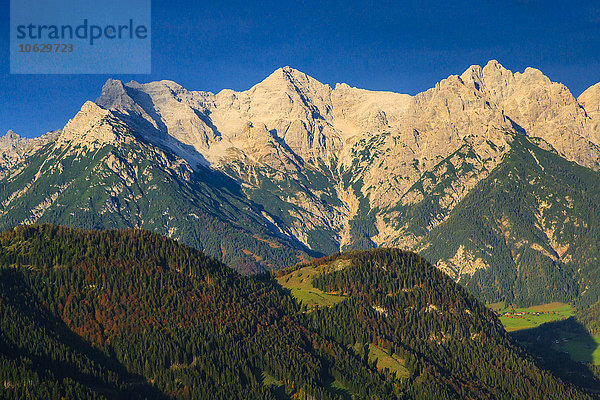 Österreich  Tirol  Hochfilzen  Alpen und Wilder Kaiser
