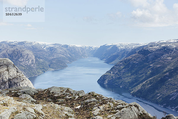 Norwegen  Ryfylke  Lysefjord