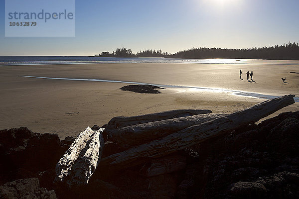 Kanada  Vancouver Island  Longbeach  Spaziergänge am Strand