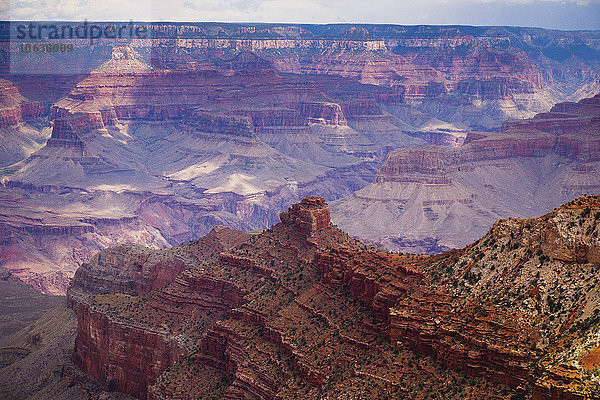 Hochwinkelansicht des Grand Canyon Nationalparks