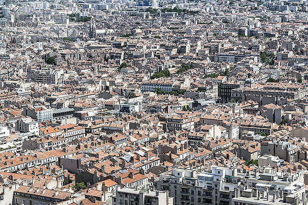 Luftaufnahme des Stadtbildes