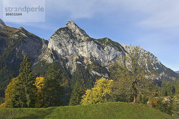 Von der Hasentalalm auf die Roßkopfspitze  Hinterriss  Tirol  Österreich  Europa