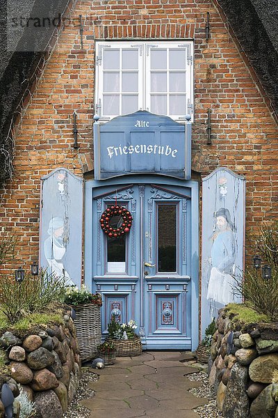 Restaurant Alte Friesenstube  Westerland  Sylt  Nordfriesische Insel  Schleswig-Holstein  Deutschland  Europa