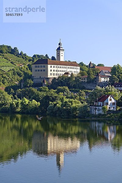 Schloss Horneck am Neckar  Gundelsheim  Baden-Württemberg  Deutschland  Europa