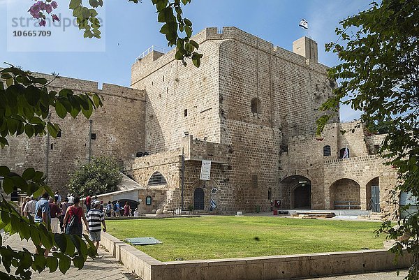 Zitadelle  Festung der Kreuzfahrer  UNESCO Weltkulturerbe Altstadt Akkon  Nordbezirk  Israel  Asien