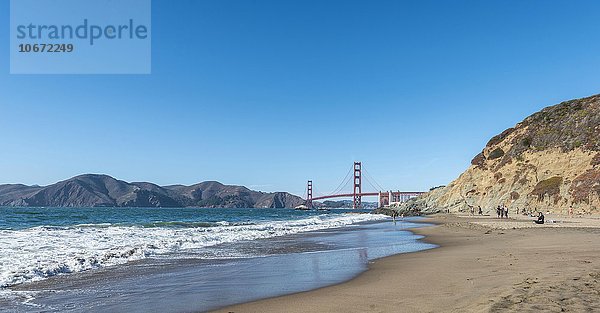 Vereinigte Staaten von Amerika USA Nordamerika Golden Gate Bridge San Francisco