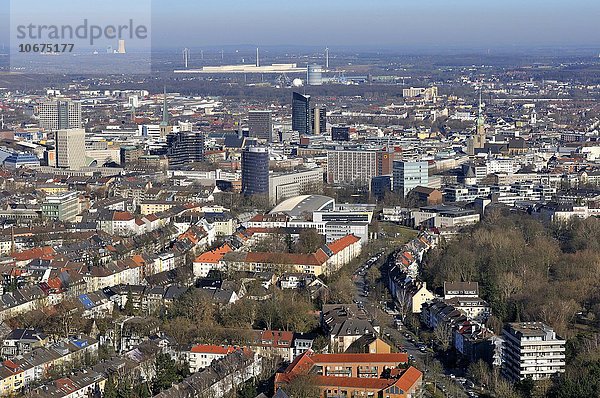 Stadtansicht  Zentrum  Dortmund  Ruhrgebiet  Nordrhein-Westfalen  Deutschland  Europa