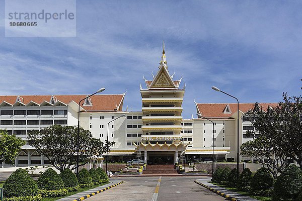 Cambodiana Hotel am Preah Sisowath Quay  Phnom Penh  Kambodscha  Asien