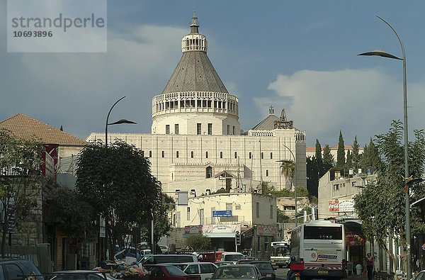 Katholische Verkündigungsbasilika  Nazareth  Israel  Asien