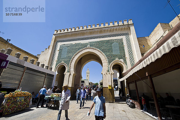 Marokko  Fes  Bab Boujloud