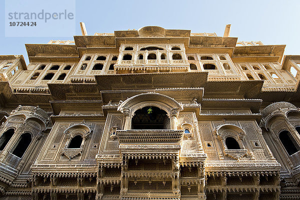 Indien  Rajasthan  Jaisalmer  lokales Haveli