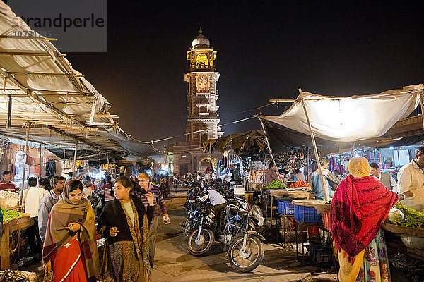 Indien  Rajasthan  Jodhpur  tägliches Leben auf dem Markt