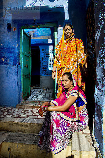 Indien  Rajasthan  Jodhpur  Porträt