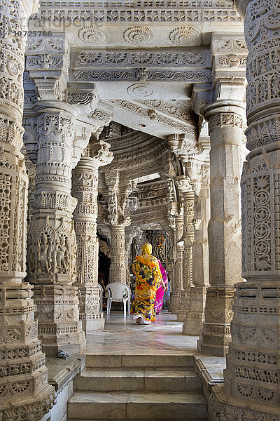 Indien  Rajasthan  Ranakpur  Jain-Tempel