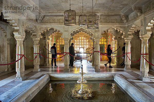 Indien  Rajasthan  Udaipur  Stadtpalast