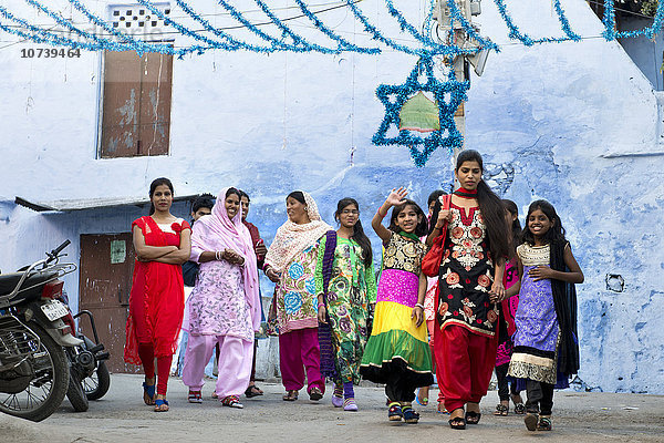 Indien  Rajasthan  Udaipur  muslimisches Fest