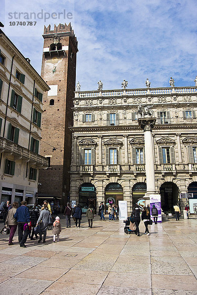 Italien  Verona  Piazza delle Erbe