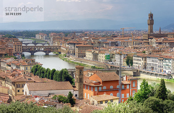Italien  Toskana  Stadtbild von Florenz