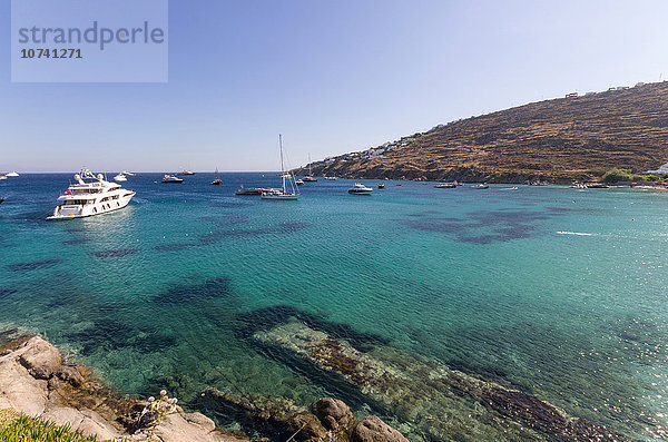 Griechenland  Kykladeninseln  Insel Mykonos  Strand Psarou