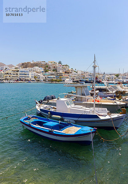 Griechenland  Kykladeninseln  Naxos  der Hafen