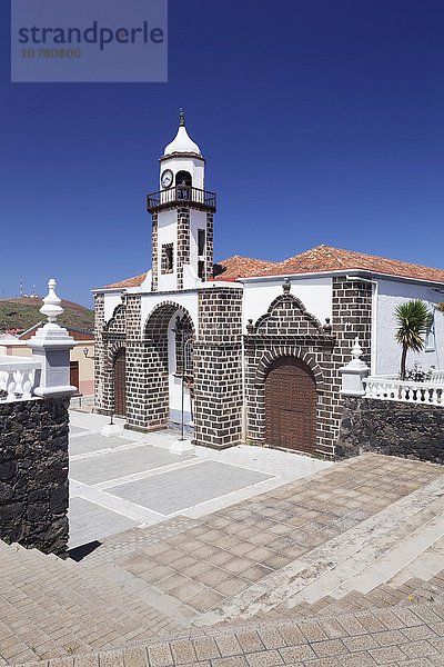 Kirche Iglesia Santa Maria de la Concepcion  Valverde  El Hierro  Kanarische Inseln  Spanien  Europa