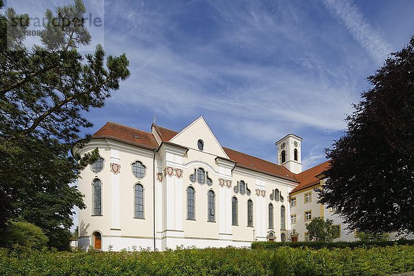 Klosterkirche St. Markus  Kloster Sießen  Bad Saulgau  Oberschwaben  Schwaben  Baden-Württemberg  Deutschland  Europa