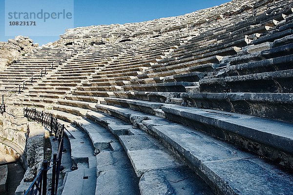 Detail von Aspendos Amphitheater  Antalya  Türkei