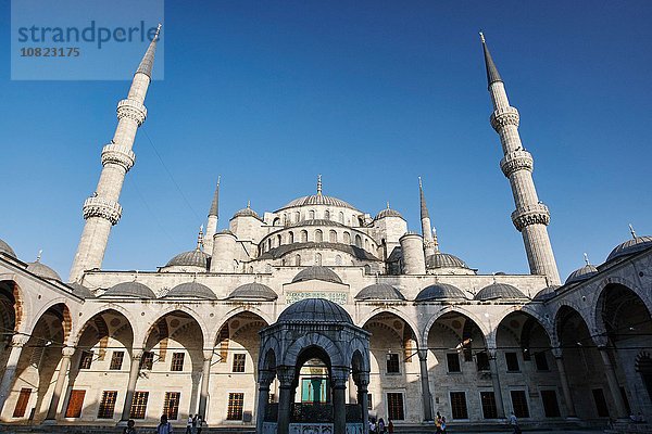 Sultan Ahmed Moschee  Istanbul  Türkei
