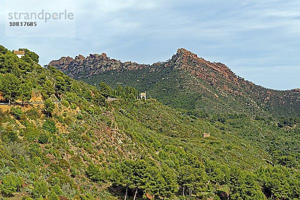 Naturpark Desierto de las Palmas  Valencia  Spanien  Europa