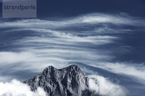 Berggipfel in den Alpen