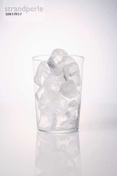 Glas mit Eis