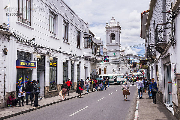 Historische Stadt Sucre  UNESCO-Weltkulturerbe  Bolivien  Südamerika
