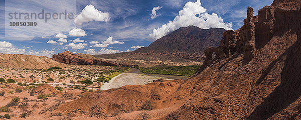 Quebrada de Cafayate (Quebrada de las Conchas) (Cafayate-Schlucht)  Provinz Salta  Nordargentinien  Südamerika