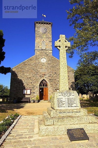 St. Peter's Church  Sark  Kanalinseln  Vereinigtes Königreich  Europa