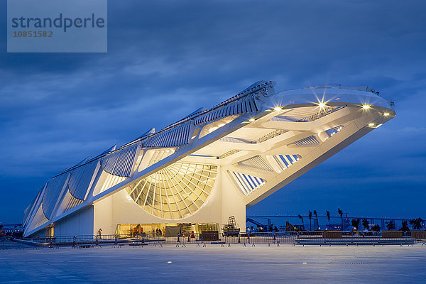 Das Museu do Amanha (Museum der Zukunft) von Santiago Calatrava  eröffnet im Dezember 2015  Rio de Janeiro  Brasilien  Südamerika