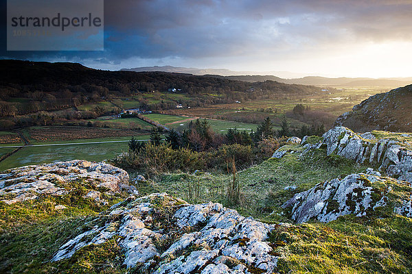 Croesor Valley  Gwynedd  Wales  Vereinigtes Königreich  Europa