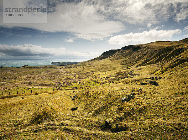 Cairncastle Estate  wo ein Teil von Game of Thrones gedreht wurde  County Antrim  Nordirland  Vereinigtes Königreich  Europa