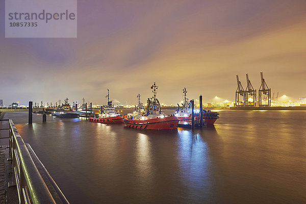 Hamburger Hafen  Hamburg  Deutschland  Europa