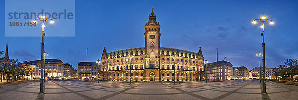 Rathaus  Hamburg  Deutschland  Europa