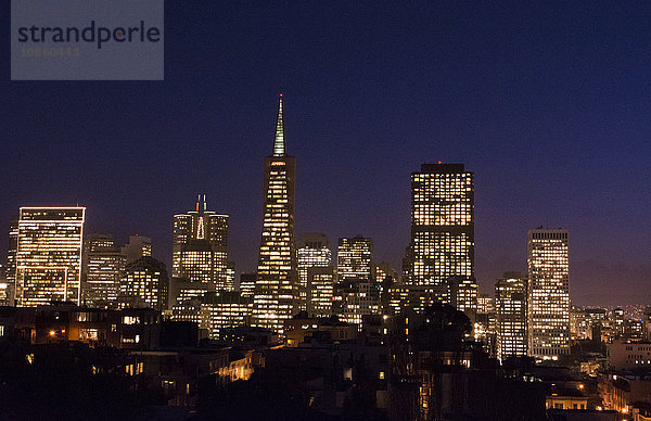 Skyline  San Francisco  Kalifornien  USA  Amerika