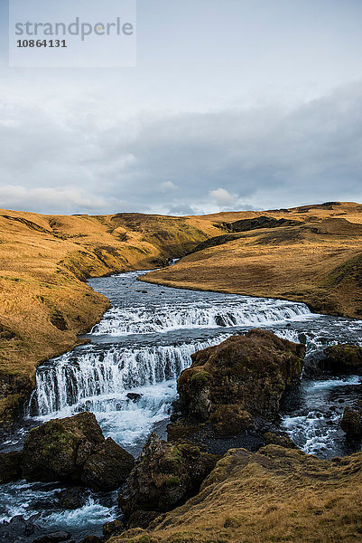 Wasserfall Skogafoss  Island