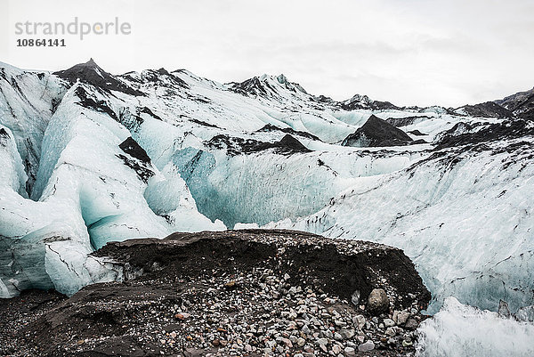 Solheimajokull-Gletscher  Island