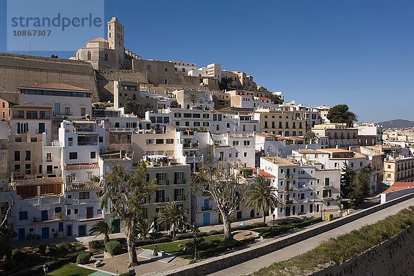 Kathedrale und Dalt Vila  Ibiza-Stadt  Ibiza