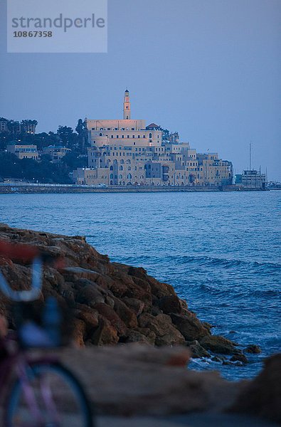 Blick auf die Altstadt  Jaffa  Tel Aviv  Israel