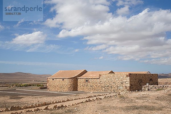 Traditionelles Haus  Tefia  Fuerteventura  Kanarische Inseln  Spanien