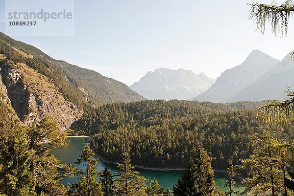 Landschaftsbild von Südtirol  Österreich