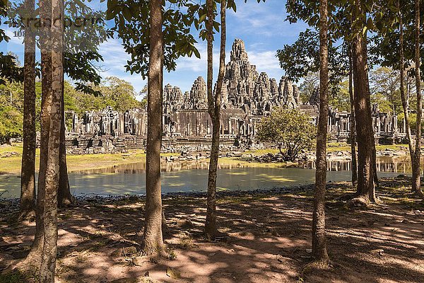 Bayon-Tempel  Angkor Thom  Kambodscha